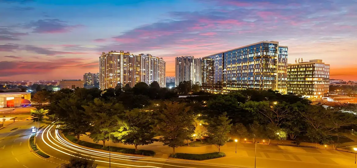 Bhartiya City Nikoo Homes Bellahalli Night View