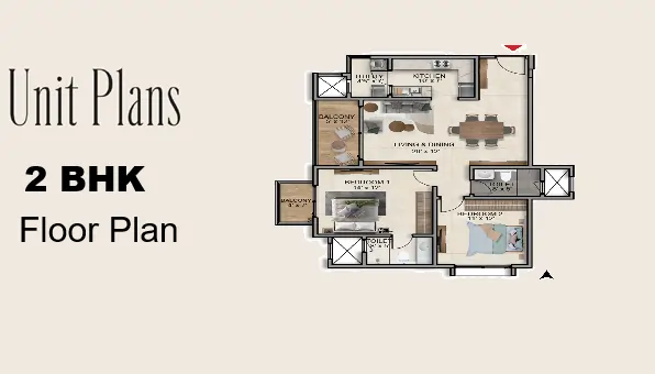 Bhartiya City Nikoo Homes Bellahalli Floor Plan