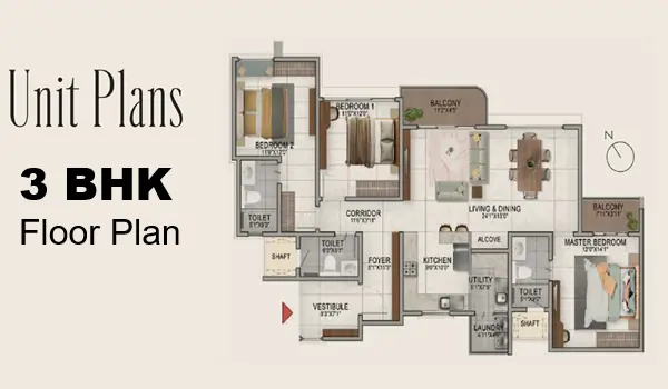 Bhartiya City Nikoo Homes Bellahalli Floor Plan